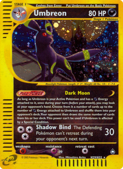 Pokemon Aquapolis Umbreon - H29