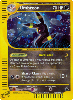 Pokemon Skyridge Umbreon - H30