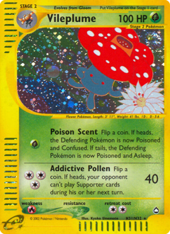 Pokemon Aquapolis Vileplume - H31