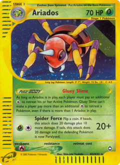 Pokemon Aquapolis Ariados - H3
