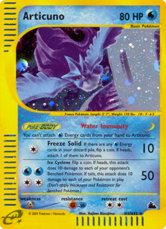Pokemon Skyridge Articuno - H3