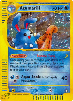 Pokemon Aquapolis Azumarill - H4