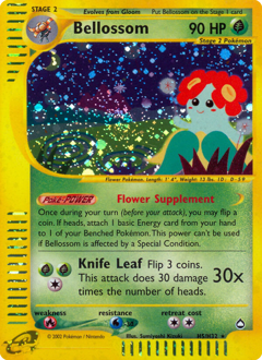 Pokemon Aquapolis Bellossom - H5