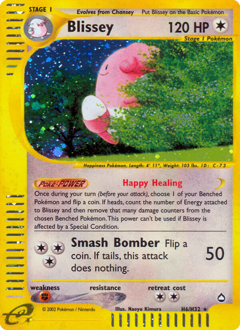 Pokemon Aquapolis Blissey - H6