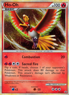 Pokemon HGSS Black Star Promos Ho-Oh - HGSS01