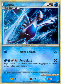 Pokemon HGSS Black Star Promos Lugia - HGSS02