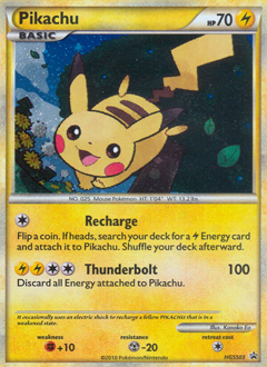 Pokemon HGSS Black Star Promos Pikachu - HGSS03