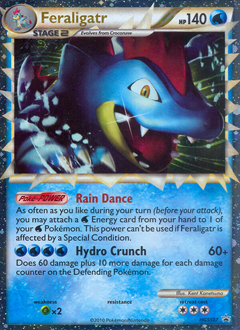 Pokemon HGSS Black Star Promos Feraligatr - HGSS07