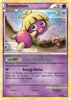 Pokemon HGSS Black Star Promos Smoochum - HGSS13
