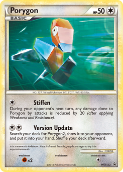 Pokemon HGSS Black Star Promos Porygon - HGSS22