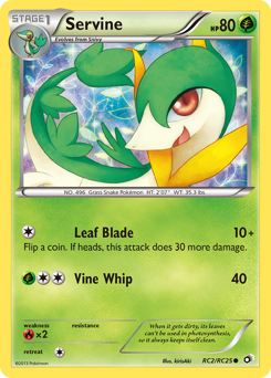 Pokemon Legendary Treasures Servine - RC2