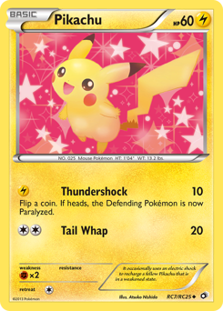 Pokemon Legendary Treasures Pikachu - RC7