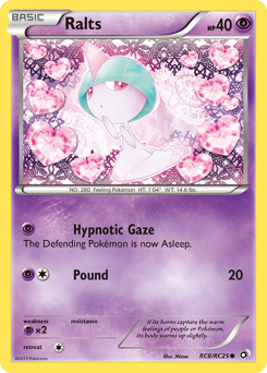 Pokemon Legendary Treasures Ralts - RC8