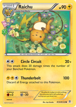 Pokemon Generations Raichu - RC9