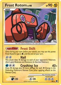 Pokemon Rising Rivals Frost Rotom - RT2