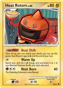 Pokemon Rising Rivals Heat Rotom - RT3