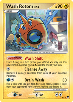 Pokemon Rising Rivals Wash Rotom - RT5