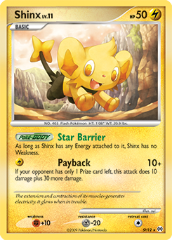 Pokemon Arceus Shinx - SH12
