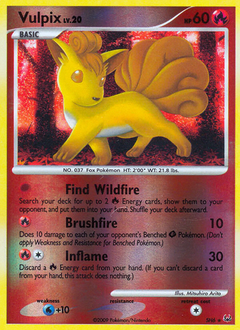 Pokemon Platinum Vulpix - SH6