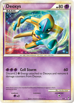 Pokemon Call of Legends Deoxys - SL1