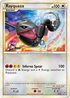 Pokemon Call of Legends Rayquaza - SL10