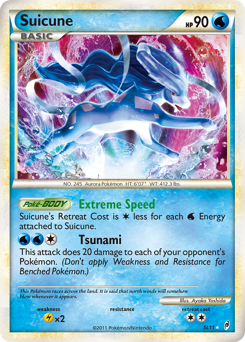 Pokemon Call of Legends Suicune - SL11