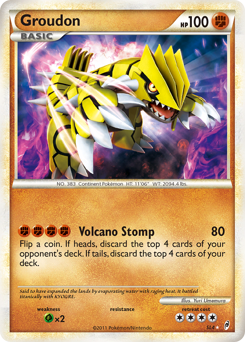 Pokemon Call of Legends Groudon - SL4