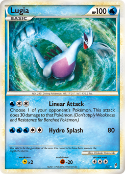 Pokemon Call of Legends Lugia - SL7