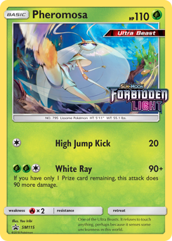 Pokemon SM Black Star Promos Pheromosa - SM115