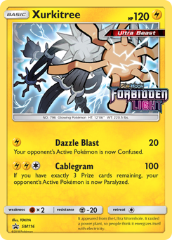 Pokemon SM Black Star Promos Xurkitree - SM116