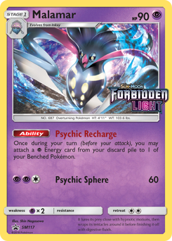 Pokemon SM Black Star Promos Malamar - SM117