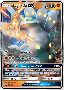 Pokemon SM Black Star Promos Zygarde-GX - SM122