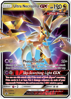 Pokemon SM Black Star Promos Ultra Necrozma-GX - SM126