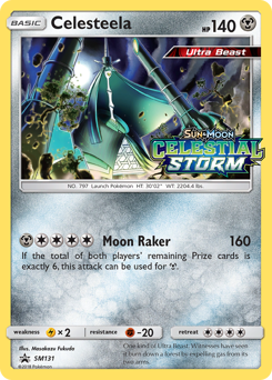 Pokemon SM Black Star Promos Celesteela - SM131