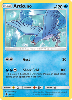 Pokemon SM Black Star Promos Articuno - SM144
