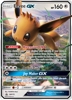Pokemon SM Black Star Promos Eevee-GX - SM175
