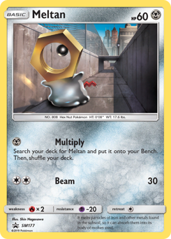 Pokemon SM Black Star Promos Meltan - SM177