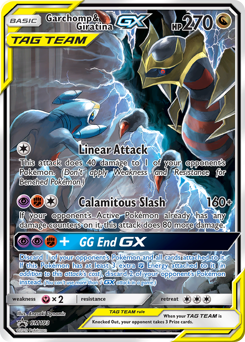 Pokemon SM Black Star Promos Garchomp & Giratina-GX - SM193