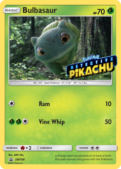 Pokemon SM Black Star Promos Bulbasaur - SM198