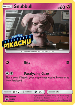 Pokemon SM Black Star Promos Snubbull - SM200