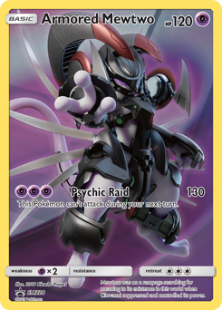 Pokemon SM Black Star Promos Armored Mewtwo - SM228