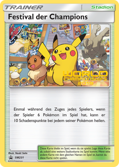 Pokemon SM Black Star Promos Champions Festival - SM231