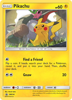 Pokemon SM Black Star Promos Pikachu - SM234