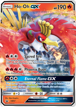 Pokemon SM Black Star Promos Ho-Oh-GX - SM57