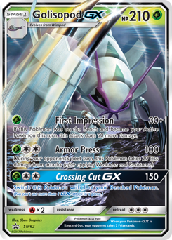 Pokemon SM Black Star Promos Golisopod-GX - SM62