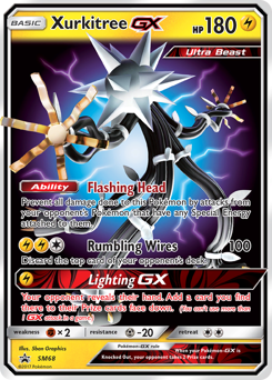 Pokemon SM Black Star Promos Xurkitree-GX - SM68