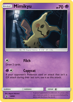 Pokemon SM Black Star Promos Mimikyu - SM99