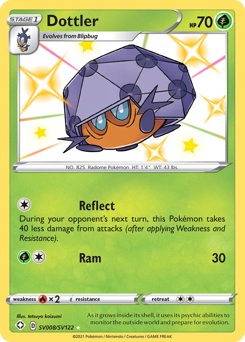 Pokemon Shining Fates Shiny Vault Dottler - SV008