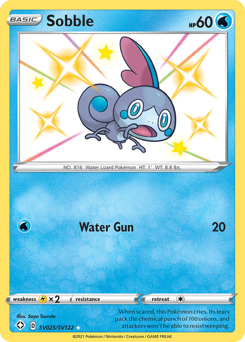 Pokemon Shining Fates Shiny Vault Sobble - SV025