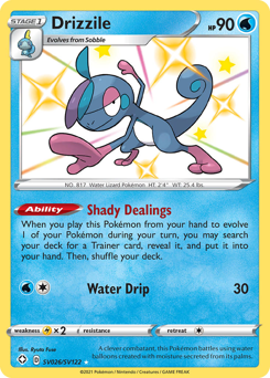 Pokemon Shining Fates Shiny Vault Drizzile - SV026